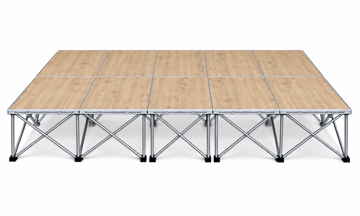 Elevador de tambor portátil Lite Series de 8' x 8'