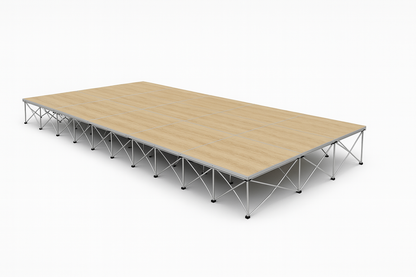 LimeLight 24x12 portable stage platform at 24 inch height in preimum wood finish. Ideal for churches, worship services, and event professionals.