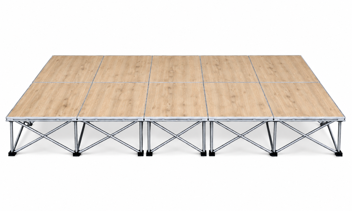 Elevador de tambor portátil Lite Series de 8' x 8'