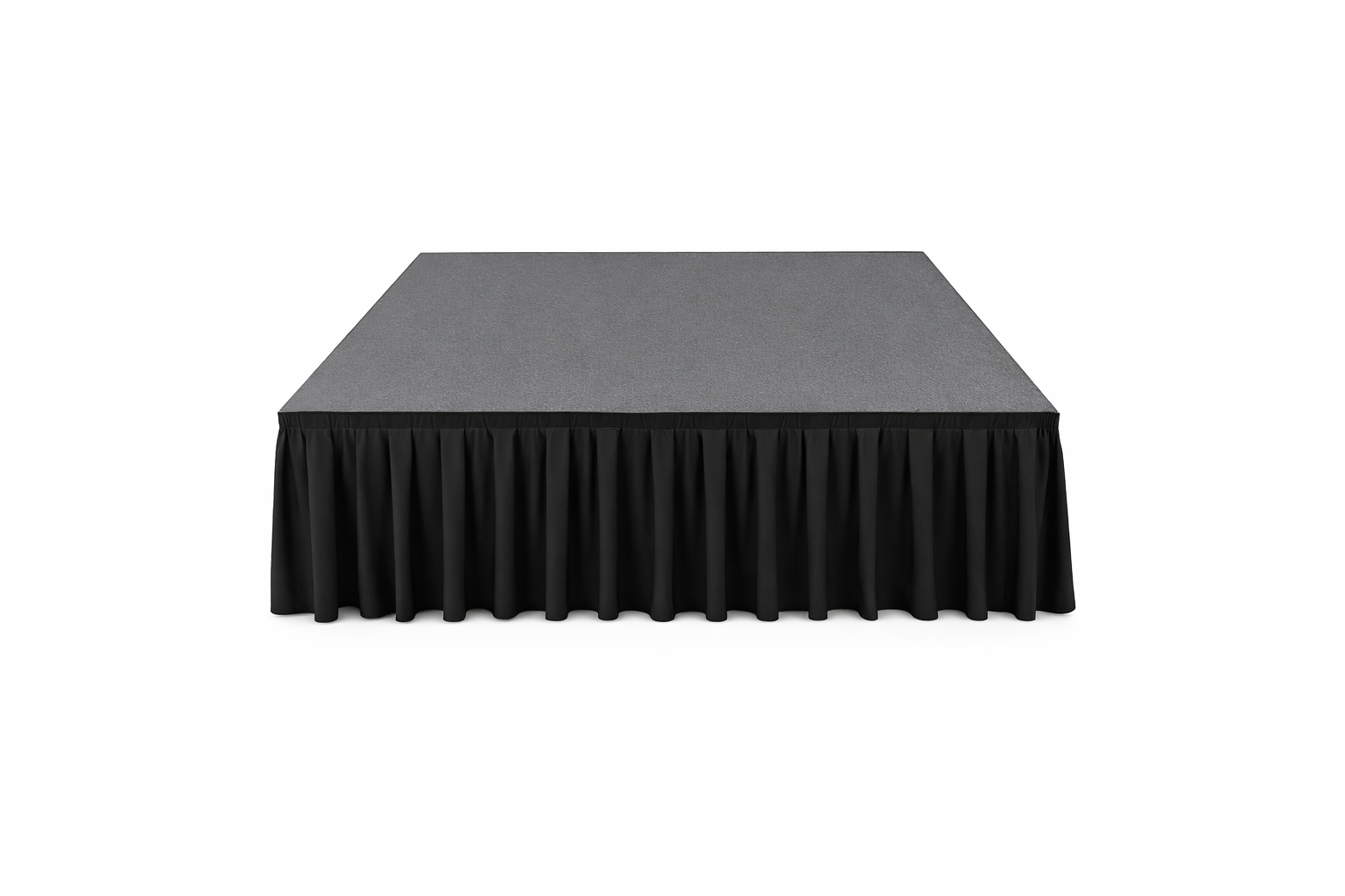 LimeLight Portable Stages Skirts for Schools, Churches and Event Professionals