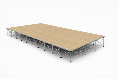 LimeLight 24x12 portable stage platform at 24 inch height in preimum wood finish. Ideal for churches, worship services, and event professionals.