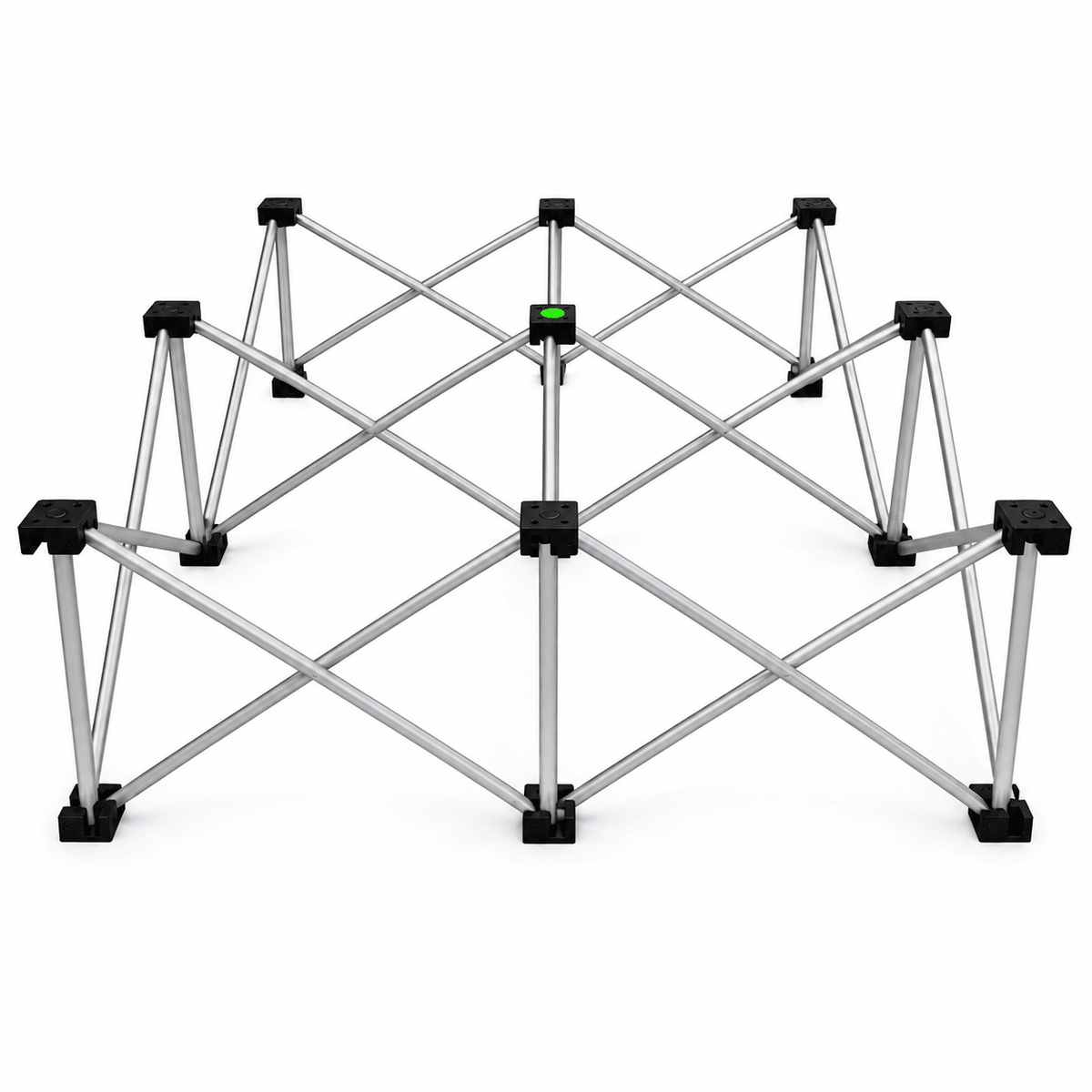 LimeLight X Riser Base for 4x4 platform at 8 inches tall - portable stage riser support, SKU LLR4X4X8