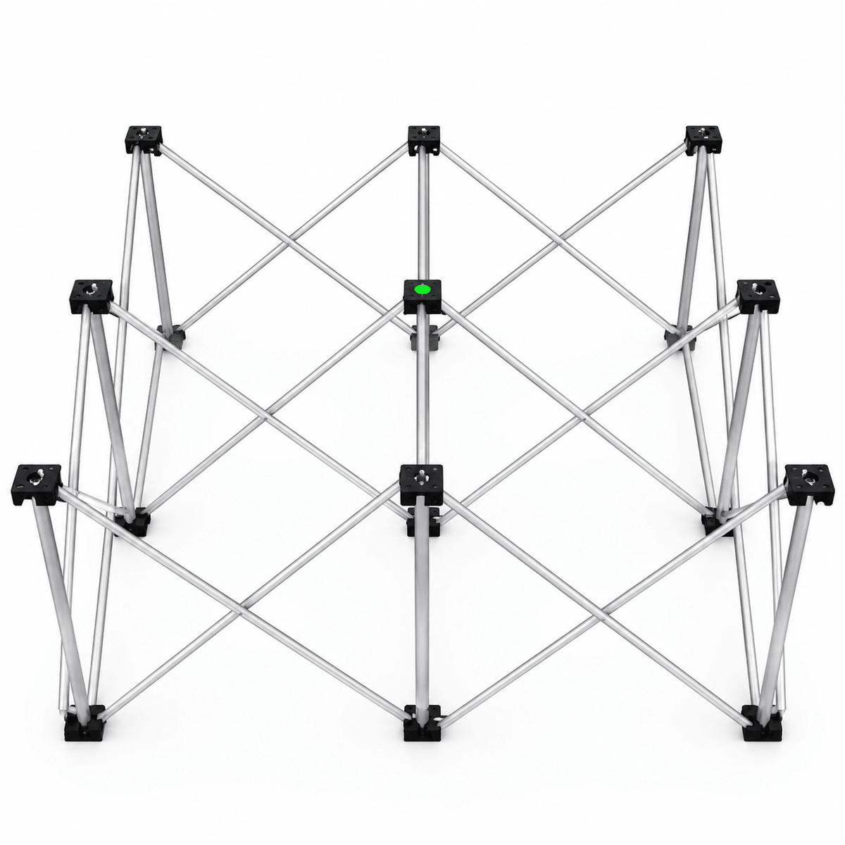 LimeLight X Riser Base for 4x4 platform at 16 inches tall - portable stage riser support, SKU LLR4X4X16
