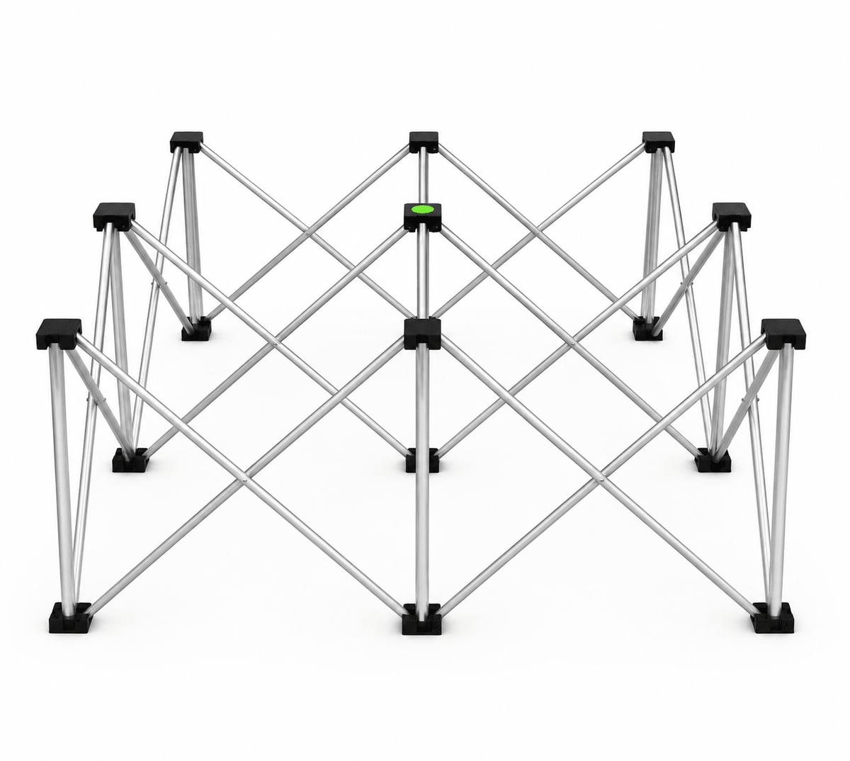 LimeLight X Riser Base for 4x4 platform at 24 inches tall - portable stage riser support, SKU LLR4X4X24