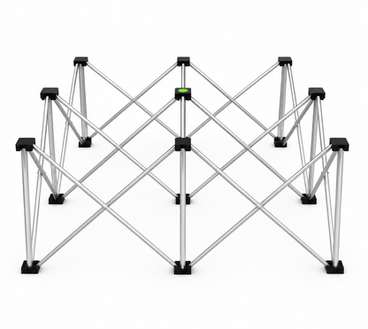 LimeLight X Riser Base for 4x4 platform at 24 inches tall - portable stage riser support, SKU LLR4X4X24